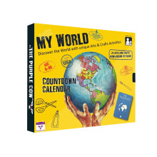 My World Advent Calendar 2026 "Visit" 24 countries and come back just in time for Christmas day! Explore different cultures