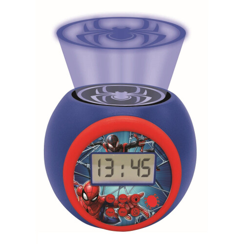 LEXIBOOK, Spider-Man Projector Clock, RL977SPLXB 1