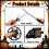 9 Pcs Ninja Swords - Ninja Costume Accessories Weapon with Back Strap 3