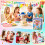 Polymer Clay Kit, 66 Colours Soft Oven Bake Modelling Clay for Kids 7