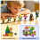 Magnetopia 20-Piece Rotatable Magnetic Action Figures with Magnetic Building Blocks Set 5