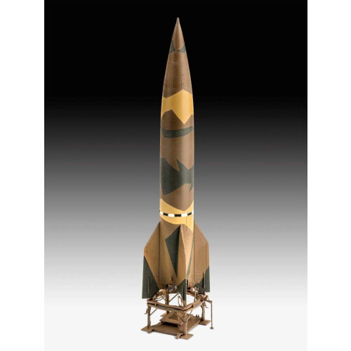 Revell Revell 63309 Model Set German A4/V2 Rocket 1:72 Scale Unbuilt/Unpainted Plastic Model Kit with Accessories 2