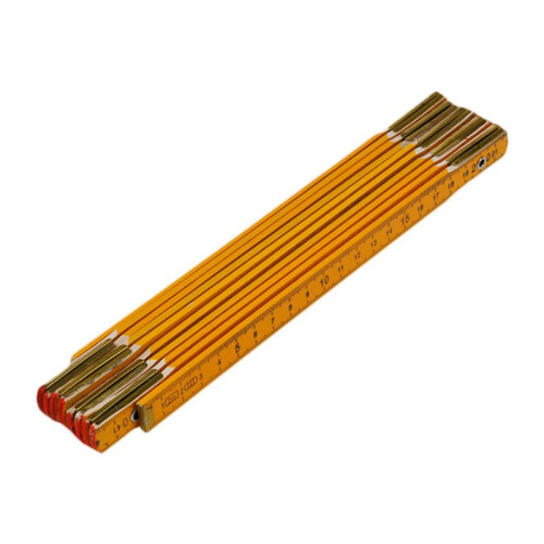 4X Portable Carpenter Wooden Folding Ruler 200cm/79inch 2