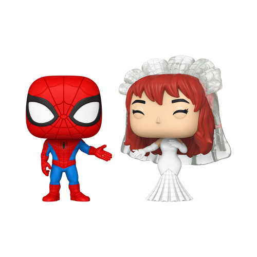 Funko Funko POP! Marvel: Superhero Couples - Spider-Man & MJ - 2 Pack 1