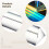 Clear Triangular Prism, 12PCS Minimalist Practical Optical Glass Prisms Light Triple Prism for Photography Physics Teaching 4