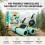 Promora Binoculars for Kids, Set with Magnifying Glass & Compass 6