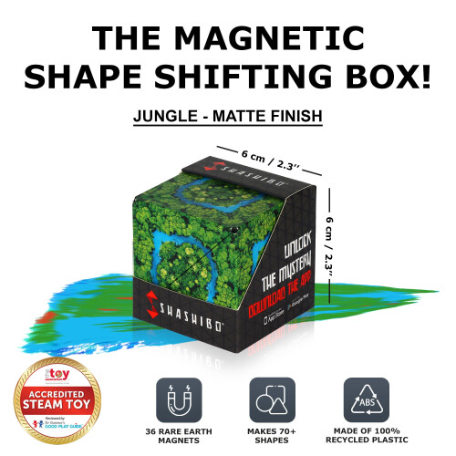 Shashibo DODECA Magnetic Puzzle Cube, Stress Relief Fidget Toy 1