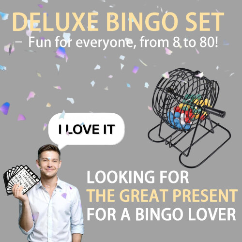 Bingo Game Set for Adults and Kids 1