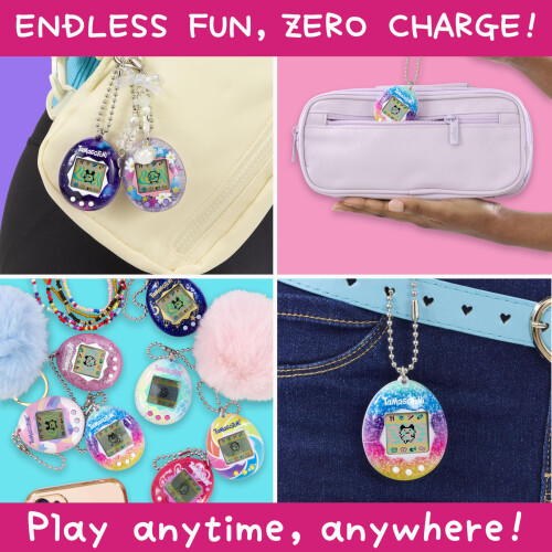 Tamagotchi TAMAGOTCHI Original Collage Virtual Pet - Kawaii Sticker Bomb Shell 2