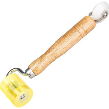 2-in-1 Auto Car Audio Sound Deadening Application Rolling Wheel Roller, PU Sound Deadening Mats Roller