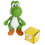 Super Mario Nintendo 4-inch Figures Yoshi with Egg Accessory 2