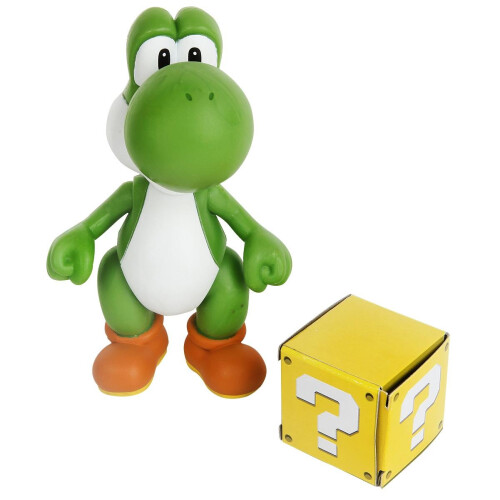 Super Mario Nintendo 4-inch Figures Yoshi with Egg Accessory 1