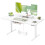 VASAGLE VASAGLE Electric Standing Desk, Height Adjustable, 140 x 70 cm 1