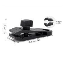 Lot de 10 Pinces de Fixation Robustes pour Bâches, Auvents, Matériel de Camping et Abris Extérieurs
