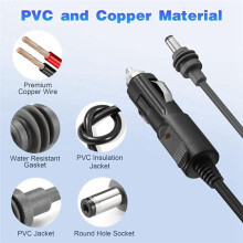 Conversor - Boost À Prova D'Água de 30V, Módulo de Alimentação de 12V/24V para 30V 3,5A com Adaptador para Isqueiro de Carro de 1 Metro e Plugue