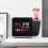 LED Rotating Projection Clock-Digital Color Display Alarm Clock with  Projection & Decorative LED Screen for Home B 2