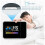 LED Rotating Projection Clock-Digital Color Display Alarm Clock with  Projection & Decorative LED Screen for Home B 3
