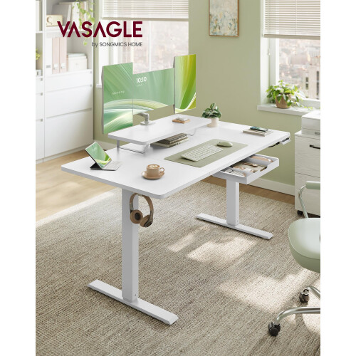 VASAGLE VASAGLE Electric Standing Desk, Height Adjustable, 140 x 70 cm 1