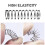 Compression Springs Assortment Kit, 390 Pcs 24 Different Sizes Stainless Steel Springs, Spring Assortment 5