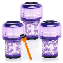 3-PACK Filterbyte för V12 Detect Slim Cordless Vacuum och V12 Slim Vacuums, JäMföR med Artikel 971517-01