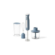 Mixeur plongeant - GUZZINI - Sous Chef - Bleu marine - Poignée ergonomique - Accessoires inclus