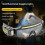 LED Safety Goggles  Motion Sensor Work Light Type-C Rechargeable Protective Glasses Headlamp 4