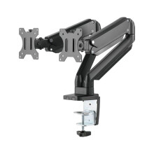 Zwart schermsteun - DELTACO - ARM-0351 - 17"-32" - VESA 7575/100100 mm - Kanteling -45/+45 - Rotatie 180