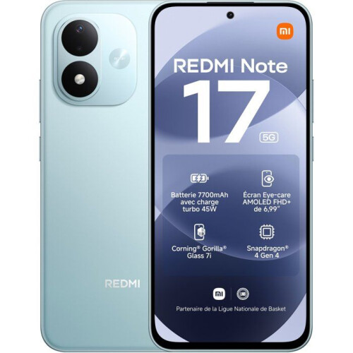 Xiaomi Smartphone - XIAOMI - Redmi Note 17 5G - 6GB RAM - 128GB - Blau