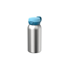 Bottiglia d'acqua Campus RVS con tappo flip 600 ml - Blu cool