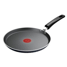 Poêle à frire - TEFAL - Crêpe - 25 cm - Revêtement titane anti-adhésif - Compatible vitrocéramique, gaz, halogène