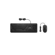 Combo näppäimistö ja hiiri - LENOVO - 160 - Langallinen USB - Täysikokoinen näppäimistö 104 näppäintä - Hiiri 1600 DPI