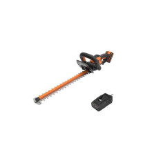 Cortador de cerca viva sem fio - WORX - WG261E - Lâmina 46 cm - Ação dupla - Bateria 20V 2Ah