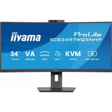 Iiyama xcb3497wqsnph-b1 34 inch gebogen monitor