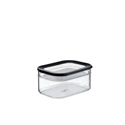 Modula scatola frigorifera 2 pezzi 2000 ml + 550 ml - nero