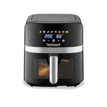 Frituurpan zonder olie - TECHWOOD - TFR-806SHD - 8 L (tot 2 kg) - 1700W - Touchscreen LED-display met 8 programma's