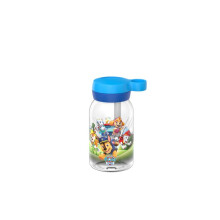 Bottiglia da bere per campus con cannuccia 450 ml - PAW Patrol Cuccioli