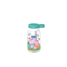 Bottiglia da campus con cannuccia 450 ml - Peppa Pig