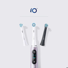 Cabezas de cepillo de repuesto - ORAL-B - iO Cuidado Suave - Blanco - Paquete de 2 - Limpieza suave