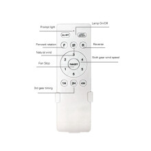 2X Universal Ceiling Fan Remote Control Kit Replacement, 6-Speed & Timing, Remote Replacement for Ceiling Fan Light