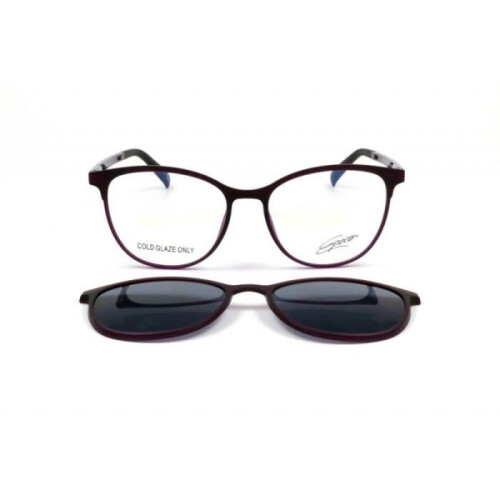 Montatura ottica - E2090 VIOLA - Viola - Plastica - Donna