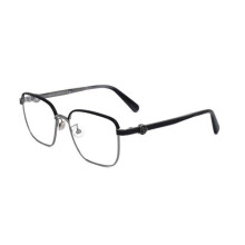 Occhiali da Vista - MONCLER - ML5180 D - Montatura in metallo - Gunmetal lucido - 53/17/145