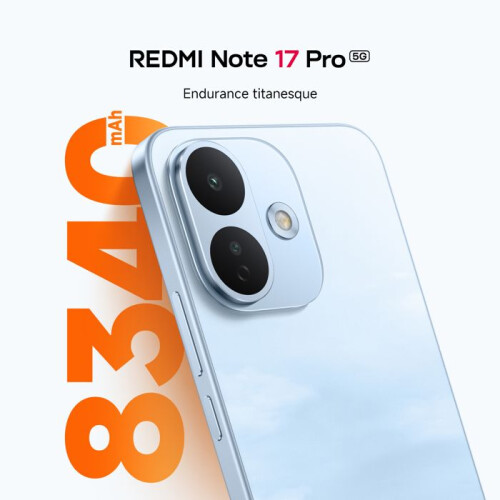 Smartphone - XIAOMI - Redmi Note 17 Pro 5G - 6Go RAM - 256Go - Azul 1