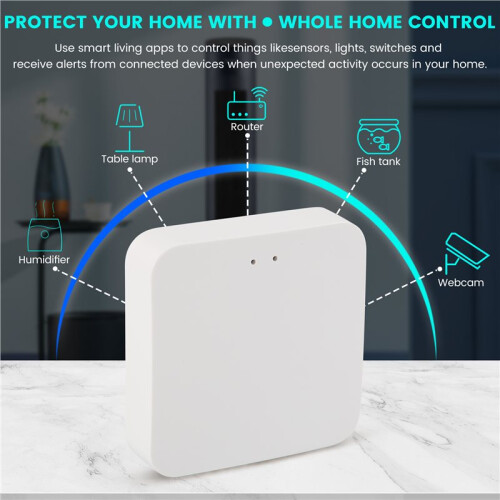 EWelink Zigbee 3.0 Hub Wireless Gateway für Zigbee-Geräte 2,4 GHz  Home Hub Wireless Bridge 1