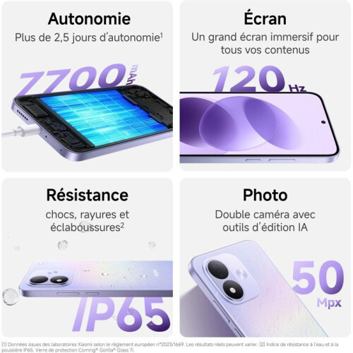Xiaomi Smartphone - XIAOMI - Redmi Note 17 5G - 6GB RAM - 128GB - Blau 2