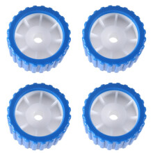4PCS Boat Trailer Side Wheel Boat Tug Car Side Roller Pulley Frame Boat Trailer Wheel Yacht Boat Accessories
