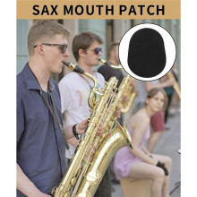 8sets/64pcs 0.8 mm Thick Saxophone and Clarinet Mouthpiece Pads - Alto/Tenor Saxophone Mouthpiece Pads, for Beginners