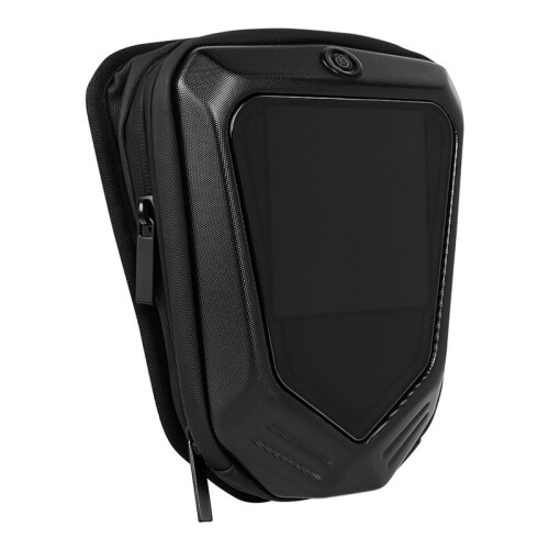 LED Handlebar Bag for Bicycles/Electric Scooters with Custom Pattern Feature (Waterproof Storage Bag)