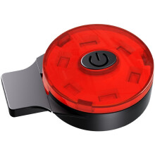 USB-Wiederaufladbares LED-Helm-Rücklicht mit Hoher Helligkeit, Blinkendes Warnlicht, Installationswerkzeuge für Nachtfahrten