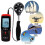 Weather Station Digital Anemometer Air Volume Tester Wind Temperature Direction Wind Speed Meter Force Level Measuring 2