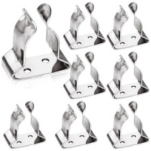 Boat Hook Holder Spring Clips, Quick-Release Marine Spring Clamp Pole Bracket Clip for Fixing & Storing Oars